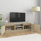 vidaXL - Tv-meubel - 120x30x35,5 - cm - bewerkt - hout - sonoma - eikenkleurig