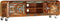 vidaXL - Tv-meubel - 120x30x36 - cm - massief - gerecycled - hout
