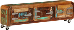 vidaXL - Tv-meubel - 120x30x37 - cm - massief - gerecycled - hout