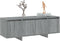 vidaXL - Tv-meubel - 120x30x40,5 - cm - bewerkt - hout - grijs - sonoma - eikenkleurig