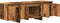vidaXL - Tv-meubel - 120x30x40,5 - cm - bewerkt - hout - oud - houtkleurig