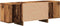 vidaXL - Tv-meubel - 120x30x40,5 - cm - bewerkt - hout - oud - houtkleurig