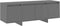 vidaXL - Tv-meubel - 120x30x40,5 - cm - bewerkt - hout - zwart