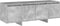vidaXL - Tv-meubel - 120x30x40,5 - cm - spaanplaat - betongrijs