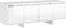vidaXL - Tv-meubel - 120x30x40,5 - cm - spaanplaat - hoogglans - wit