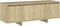 vidaXL - Tv-meubel - 120x30x40,5 - cm - spaanplaat - sonoma - eikenkleurig