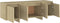 vidaXL - Tv-meubel - 120x30x40,5 - cm - spaanplaat - sonoma - eikenkleurig