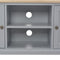 vidaXL - Tv-meubel - 120x30x40 - cm - hout - grijs