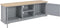 vidaXL - Tv-meubel - 120x30x40 - cm - hout - grijs