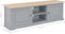 vidaXL - Tv-meubel - 120x30x40 - cm - hout - grijs