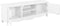 vidaXL - Tv-meubel - 120x30x40 - cm - hout - wit