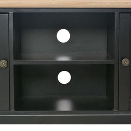 vidaXL - Tv-meubel - 120x30x40 - cm - hout - zwart