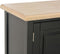 vidaXL - Tv-meubel - 120x30x40 - cm - hout - zwart