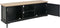 vidaXL - Tv-meubel - 120x30x40 - cm - hout - zwart