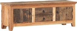 vidaXL - Tv-meubel - 120x30x40 - cm - massief - acaciahout - en - gerecycled - hout