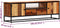 vidaXL - Tv-meubel - 120x30x40 - cm - massief - gerecycled - hout - en - staal