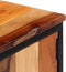vidaXL - Tv-meubel - 120x30x40 - cm - massief - gerecycled - hout - en - staal
