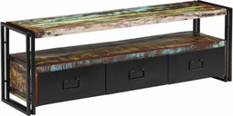 vidaXL - Tv-meubel - 120x30x40 - cm - massief - gerecycled - hout