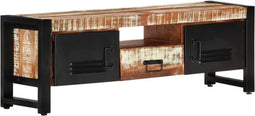 vidaXL - Tv-meubel - 120x30x40 - cm - massief - gerecycled - hout