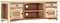 vidaXL - Tv-meubel - 120x30x40 - cm - massief - gerecycled - hout