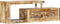 vidaXL - Tv-meubel - 120x30x40 - cm - massief - gerecycled - hout