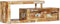 vidaXL - Tv-meubel - 120x30x40 - cm - massief - gerecycled - hout