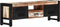 vidaXL - Tv-meubel - 120x30x40 - cm - massief - gerecycled - hout