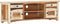 vidaXL - Tv-meubel - 120x30x40 - cm - massief - gerecycled - hout