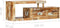 vidaXL - Tv-meubel - 120x30x40 - cm - massief - gerecycled - hout