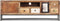 vidaXL - Tv-meubel - 120x30x40 - cm - massief - gerecycled - hout