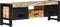 vidaXL - Tv-meubel - 120x30x40 - cm - massief - gerecycled - hout