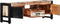 vidaXL - Tv-meubel - 120x30x40 - cm - massief - gerecycled - hout