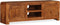 vidaXL - Tv-meubel - 120x30x40 - cm - massief - hout - met - honingafwerking