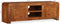 vidaXL - Tv-meubel - 120x30x40 - cm - massief - hout - met - honingafwerking