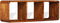 vidaXL - Tv-meubel - 120x30x40 - cm - massief - hout - met - honingafwerking