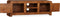 vidaXL - Tv-meubel - 120x30x40 - cm - massief - hout - met - honingafwerking