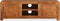 vidaXL - Tv-meubel - 120x30x40 - cm - massief - hout - met - honingafwerking