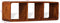 vidaXL - Tv-meubel - 120x30x40 - cm - massief - hout - met - honingafwerking