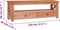 vidaXL - Tv-meubel - 120x30x40 - cm - massief - mahoniehout