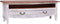 vidaXL - Tv-meubel - 120x30x40 - cm - massief - mahoniehout - wit