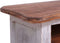 vidaXL - Tv-meubel - 120x30x40 - cm - massief - mahoniehout - wit