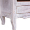 vidaXL - Tv-meubel - 120x30x40 - cm - massief - mahoniehout - wit