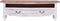 vidaXL - Tv-meubel - 120x30x40 - cm - massief - mahoniehout - wit