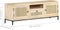 vidaXL - Tv-meubel - 120x30x40 - cm - massief - mangohout - en - natuurlijk - riet
