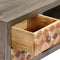 vidaXL - Tv-meubel - 120x30x40 - cm - massief - mangohout - grijs