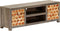 vidaXL - Tv-meubel - 120x30x40 - cm - massief - mangohout - grijs