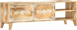 vidaXL - Tv-meubel - 120x30x40 - cm - massief - mangohout