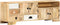 vidaXL - Tv-meubel - 120x30x40 - cm - massief - mangohout