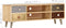 vidaXL - Tv-meubel - 120x30x40 - cm - massief - mangohout
