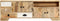 vidaXL - Tv-meubel - 120x30x40 - cm - massief - mangohout